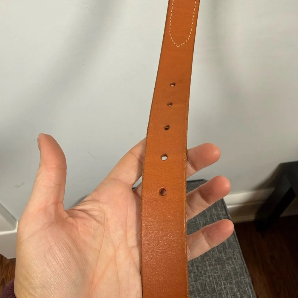 Ralph Lauren Brown Genuine Leather Belt, Size 38/40 Waist, Excellent Condition